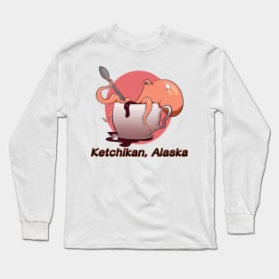 Ketchikan Octopus Long Sleeve T-Shirt